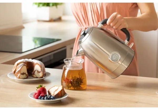 Sencor - Bollitore 1,7 l 2200W/230V acciaio inossidabile