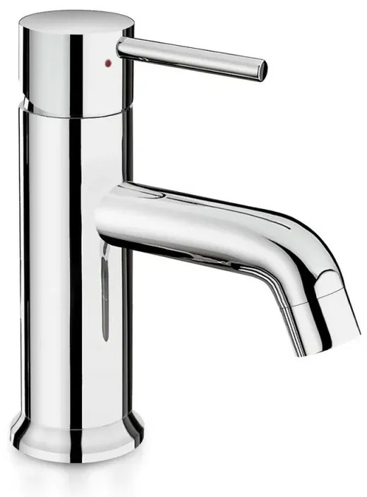 Rubinetto lavabo cromato serie Manola incluso di piletta