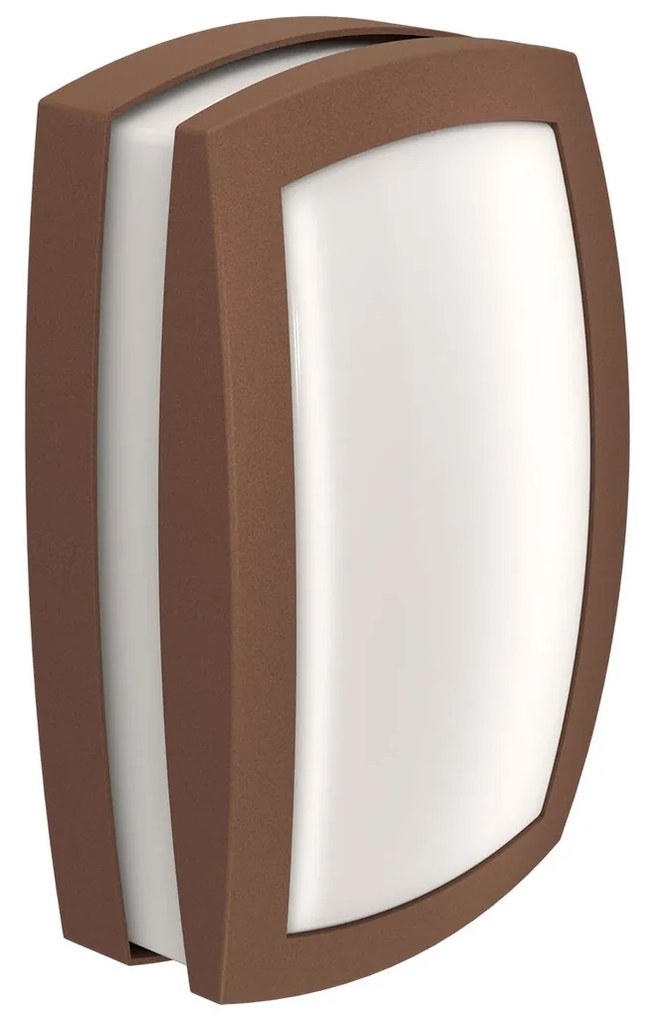 Applique Rettangolare Corten E27 da Parete e Soffitto IP54