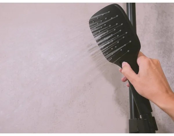 Ravak X07P569 - Doccetta con pulsante nera