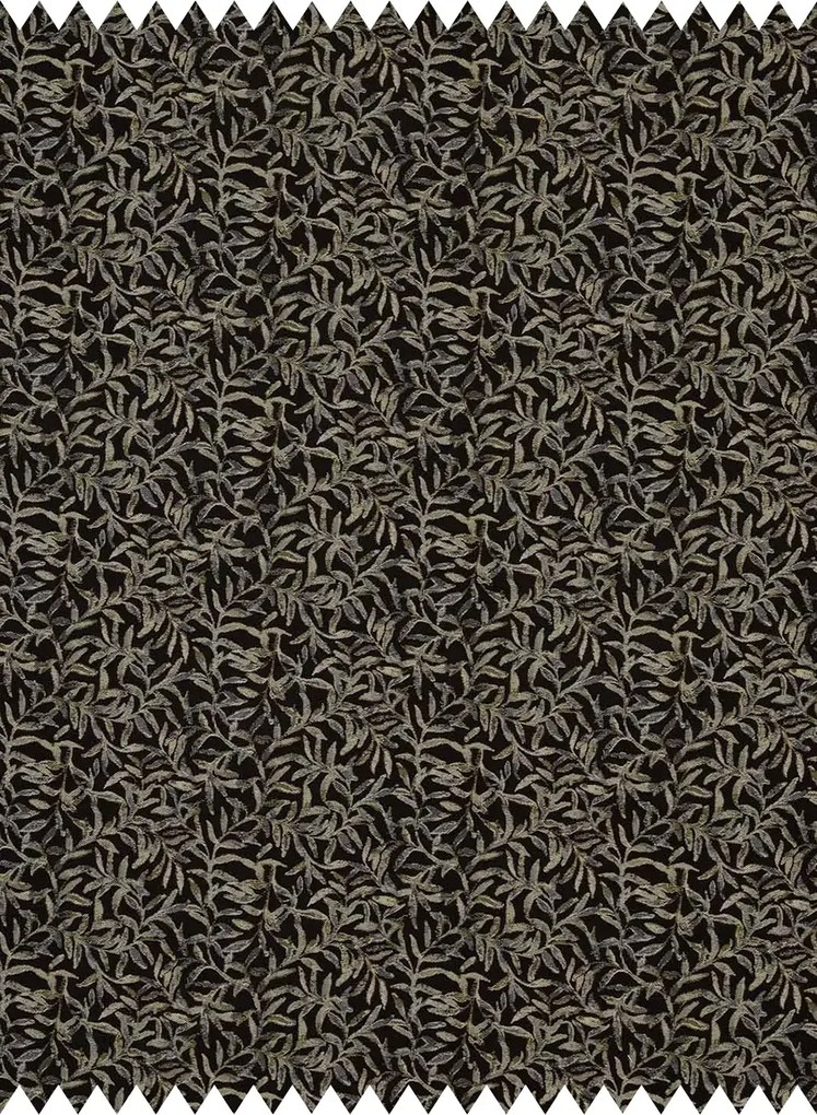 House of Hackney Stoff Salix - Jacquard - Noir