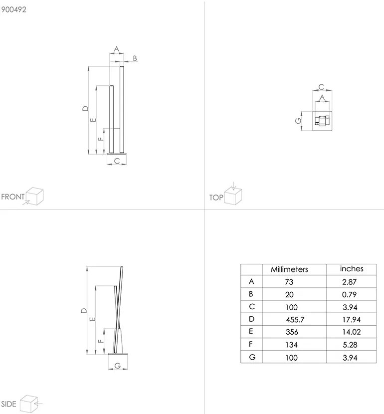 Lampada Da Scrivania Moderna Panagria Led Alluminio E Legno Nero E Marrone