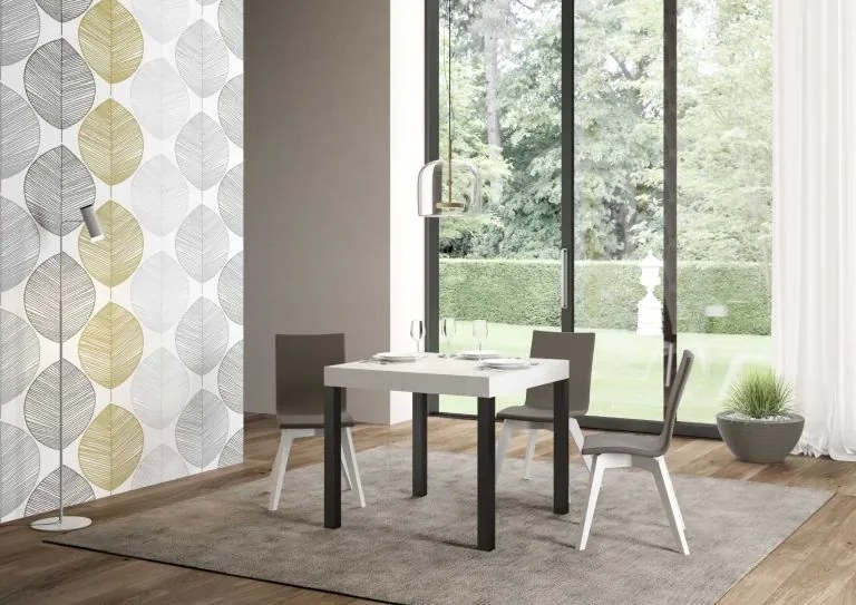 Tavolo Allungabile Everyday P.90 - Versatile e Elegante, 70x110/194 cm Everyday / Bianco