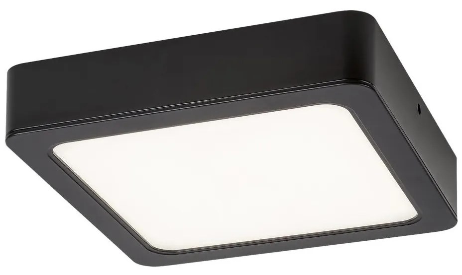 Rabalux 71215 - Plafoniera LED SHAUN LED/24W/230V 22x22 cm nero