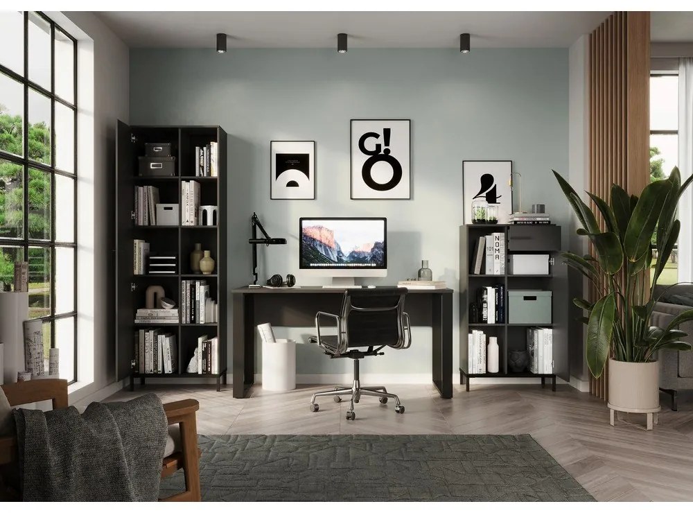 Libreria color antracite 64x120x34 cm Rovigo – Germania