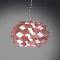 Lampadario a sospensione una luce CLOUD Rosa diametro 40x h30 cm