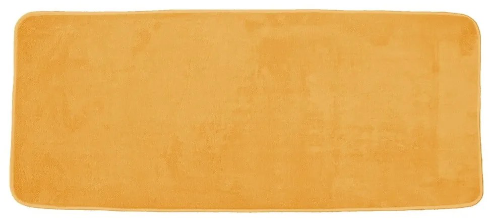 Tappetino da bagno giallo 50x120 cm Vitamine - douceur d'intérieur