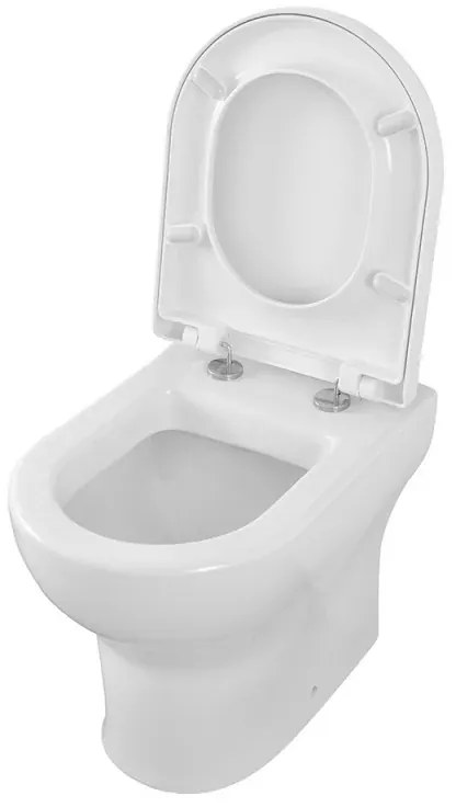 Copriwater originale serie Pestum bianco lucido in termoindurente