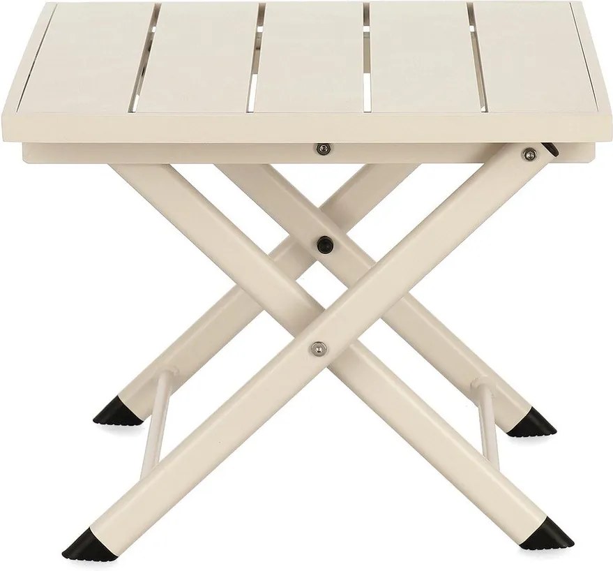 Tavolino da giardino in alluminio 43x44 cm Taylor - Bizzotto