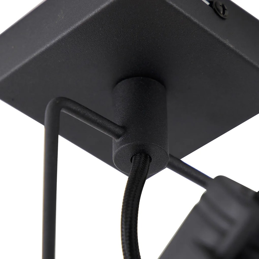 Faretto intelligente nero con Wi-Fi GU10 - Suplux