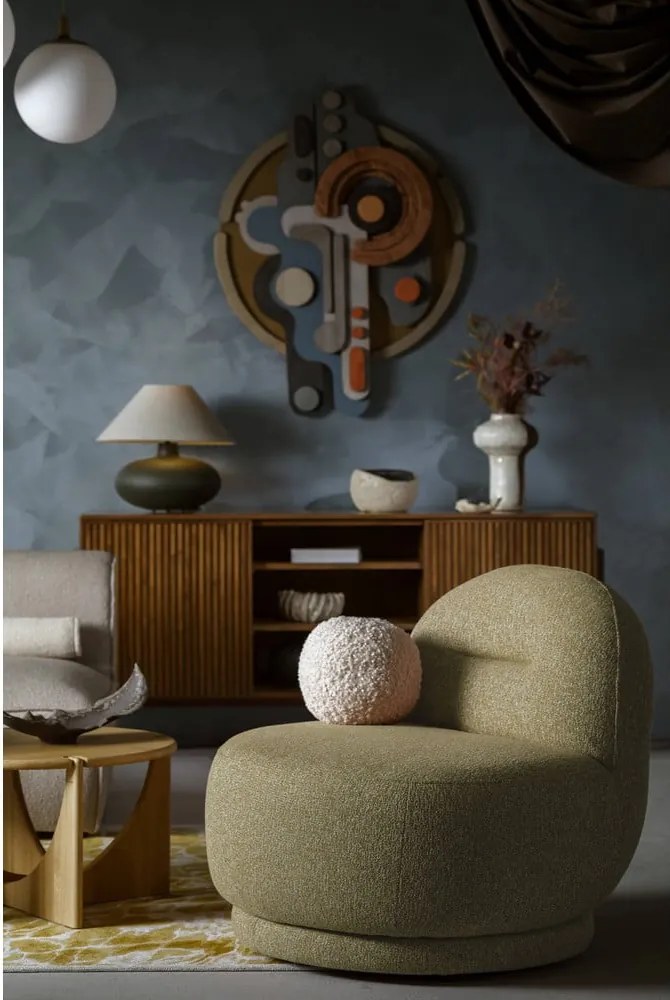 Poltrona gialla Ovo – Miuform