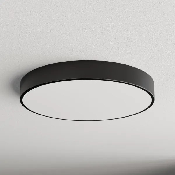 Brilagi - Plafoniera con sensore CLARE 5xE27/40W/230V Ø 60 cm nera