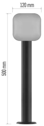 Lampada flessibile per esterni NIKA LED/12,5W/230V IP44 50 cm