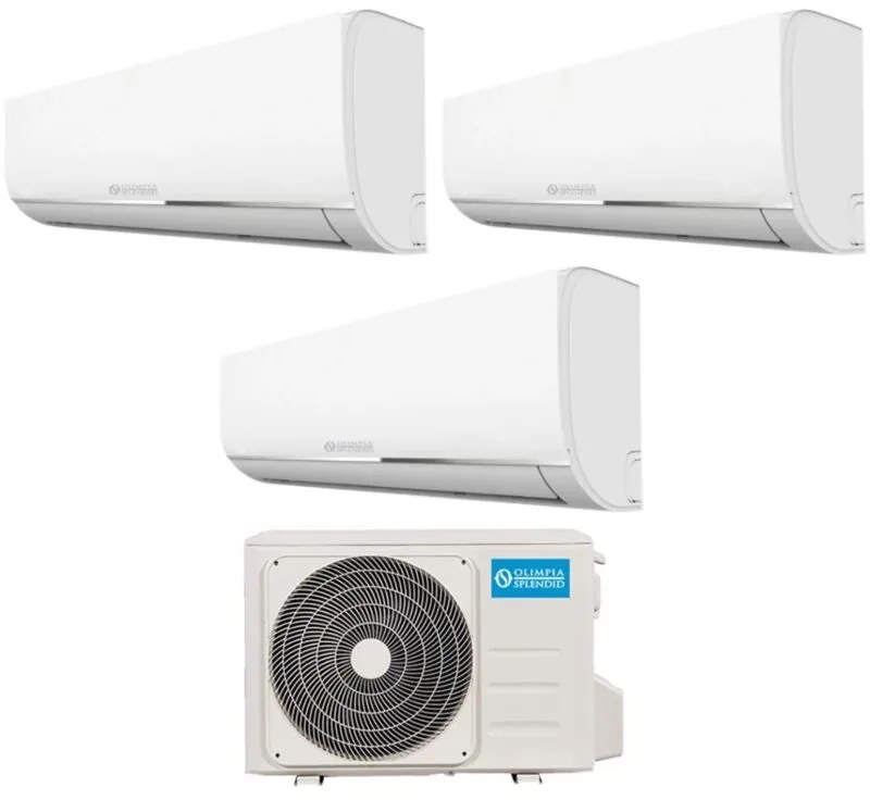 Olimpia Splendid - Climatizzatore Condizionatore Trial Split Inverter serie nexya S4 9+9+9 con OS-CEMYH21EI R-32 Wi-Fi Integrato 9000+9000+9000