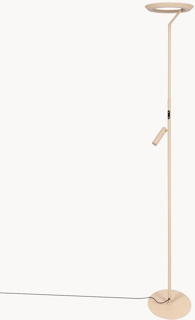 Lampada da terra fatta a mano a LED con luce regolabile Celeste