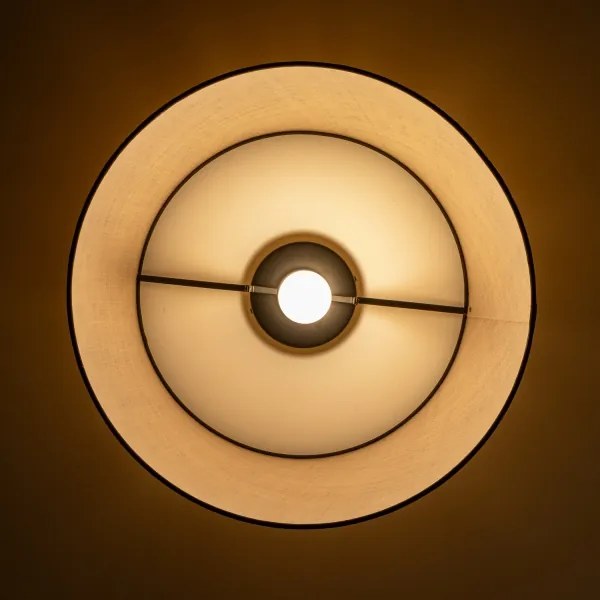 Brilagi - Plafoniera LED CERIA 1xE27/40W/230V Ø 50 cm beige