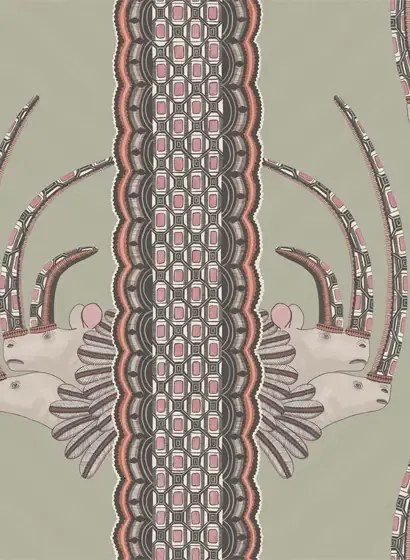 Cole & Son Carta da parati Jabu - Khaki