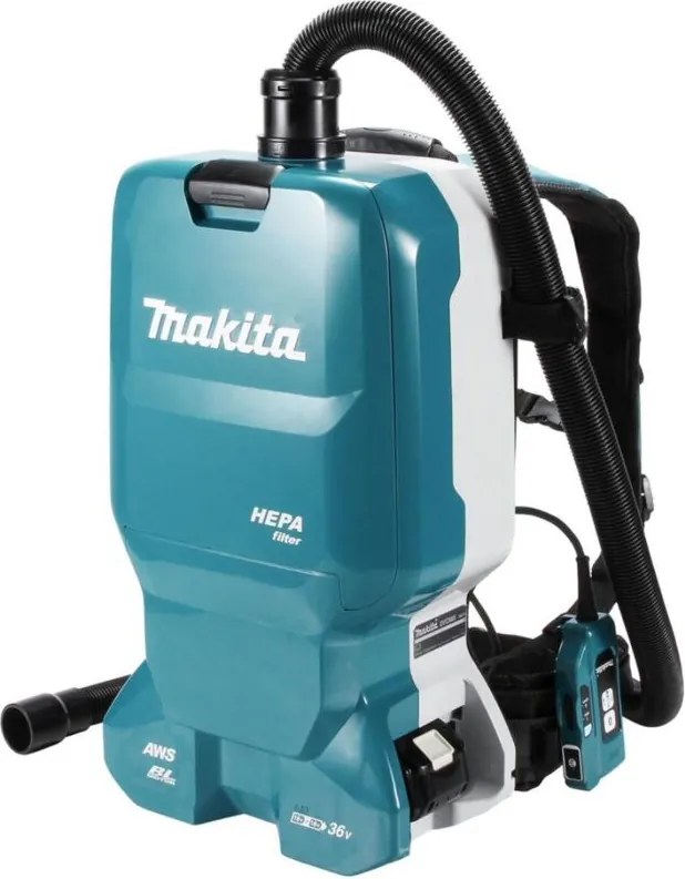 Makita - Hoover 36 v = 2 x 18 v Li-Ion 110 mbar Senza batteria - DVC665Z