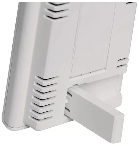 Stazione meteo wireless con sveglia 2xAAA bianco