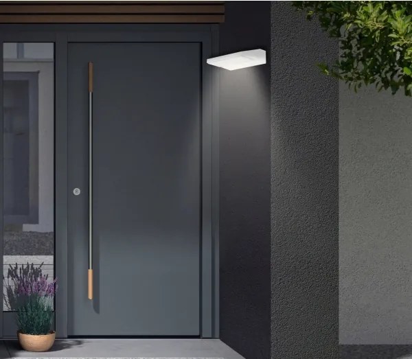 Telefunken - Applique da esterno LED/10W/230V IP44 bianca