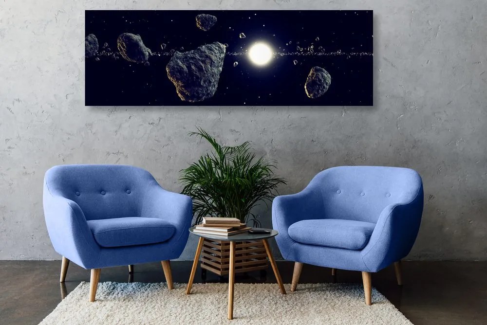 Quadro su tela – Meteoriti