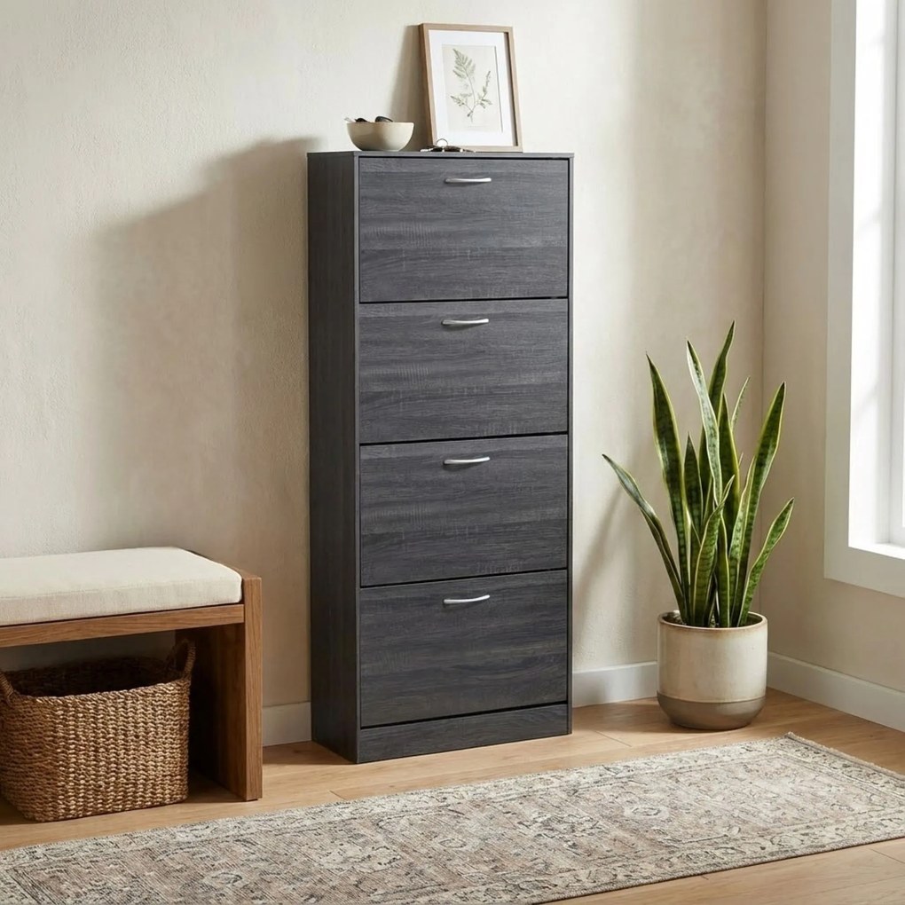 CALISS - scarpiera con 4 ante