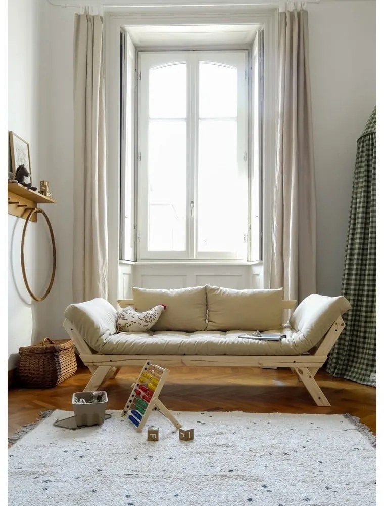 Divano variabile Naturale chiaro/Beige lino Bebop - Karup Design