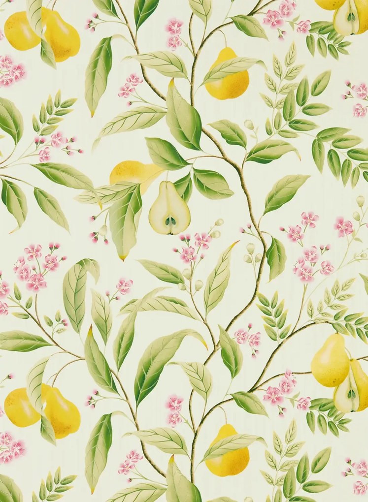 Harlequin Carta da parati Marie - Fig Leaf/ Honey/ Blossom