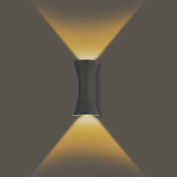 Brilagi - Applique da esterno a LED BICON LED/10W/230V antracite IP44