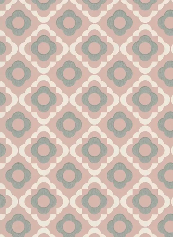 Paint & Paper Library Carta da parati Quatrefoil - Plaster