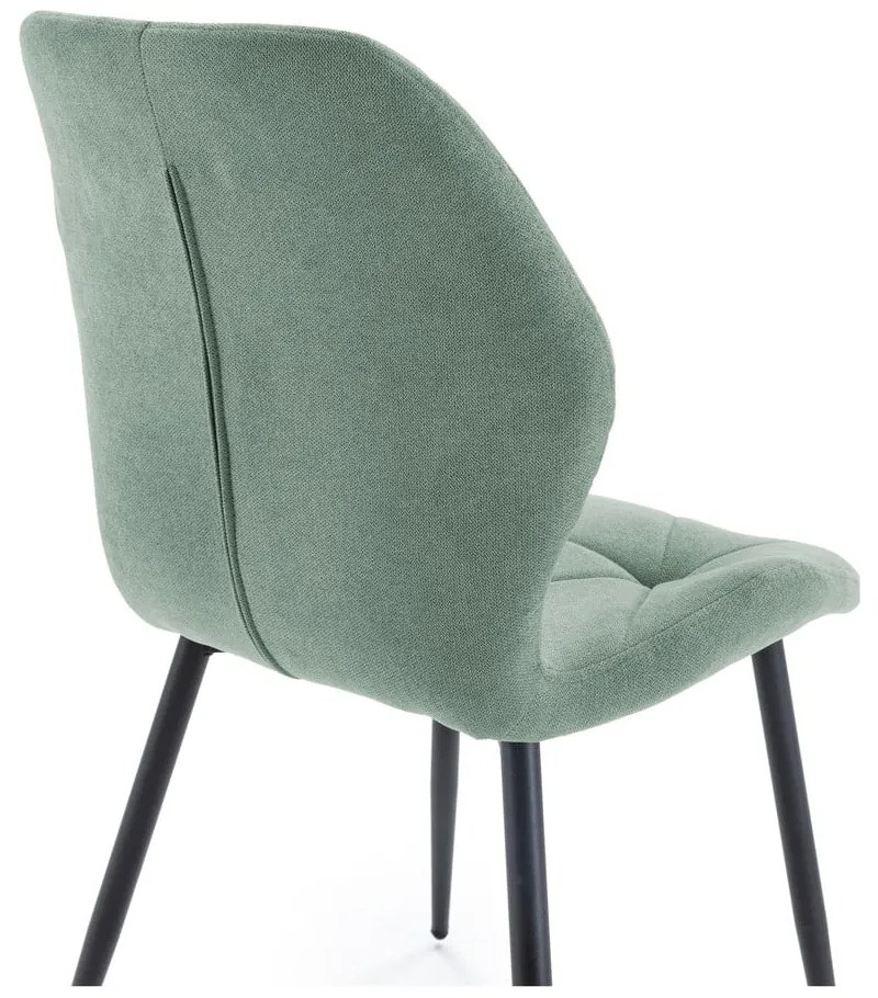 Sedie da pranzo in set da 4 in colore menta Luna - Marckeric