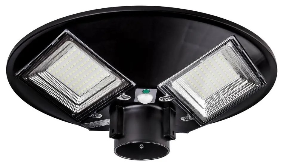 Lampada stradale solare LED con sensore LED/15W/6V 6500K IP65 nero + +TC