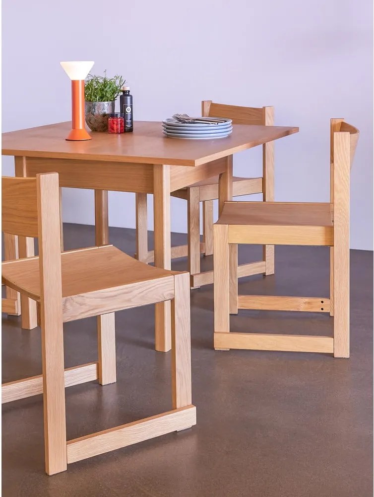 Lampada da tavolo arancione dimmerabile (altezza 30 cm) Flash - Hübsch