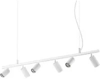 Lampada a sospensione bianco L 1155 x H min 355 - max 2105 x P 55 mm