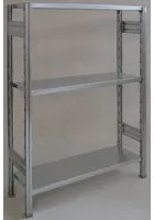 SCAFFALATURA da magazzino Zincata cm. 120x30x150h