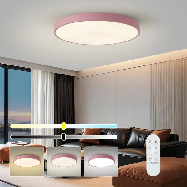 Brilagi-LED Lampada dimmerabile POOL SMART LED/100W/230V 80 cm Wi-Fi Tuya+telecomando rosa