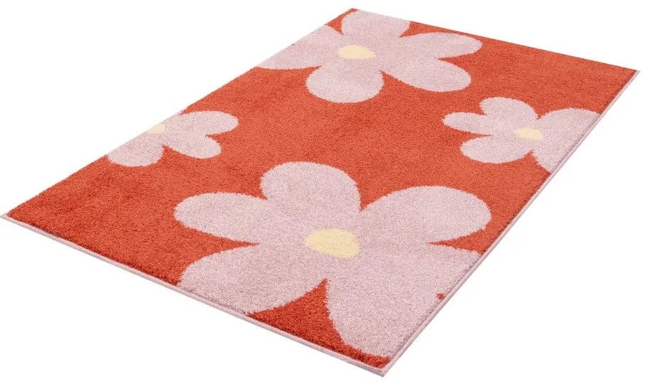 Tappeto per bambini rosso e rosa 160x230 cm Lolly Coral – FD