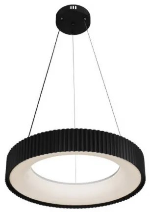 Lampadario dimmerabile a LED a sospensione su cavo, 75 W/230 V, 3000-6500 K, Ø 49 cm + telecomando