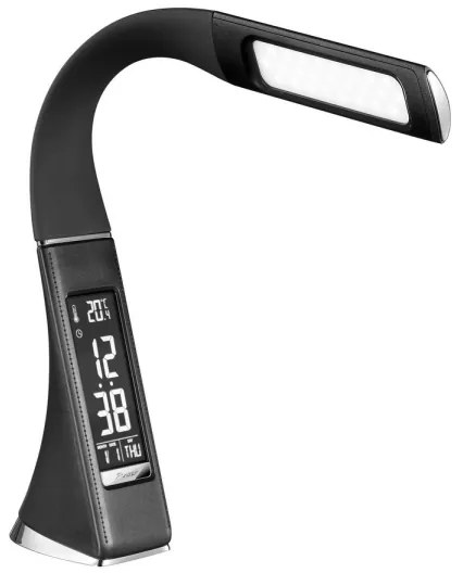 Brilagi - Lampada da tavolo dimmerabile a LED con display PELLE LED/7W/230V nero