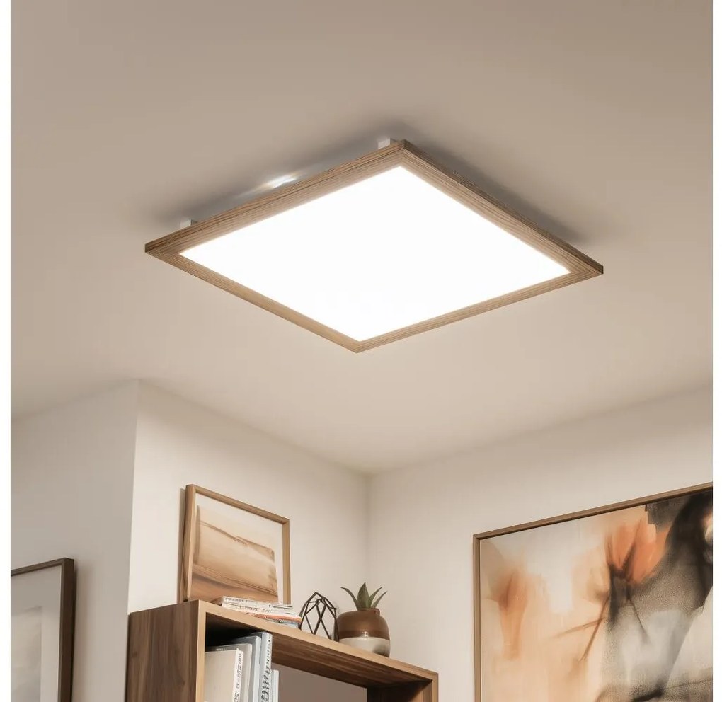 Eglo - Pannello LED dimmerabile SALOBRENA-TW LED/32,5W/230V marrone + +TC