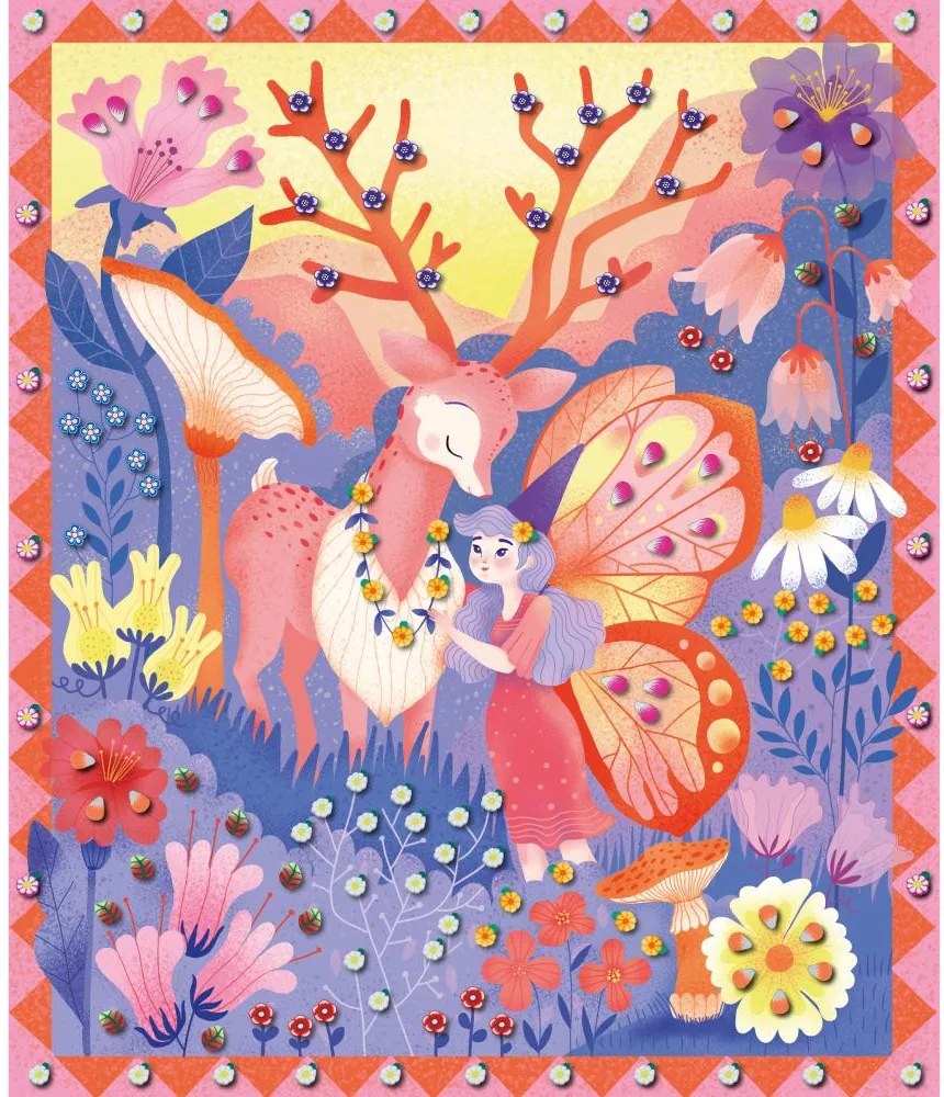 Atelier per bambini maxi - Pasta polimerica - Giardino segreto