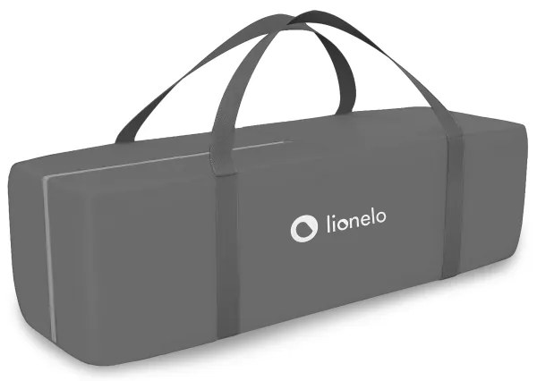 Lionelo - Lettino da viaggio STEFI PLUS Grigio Multicolore