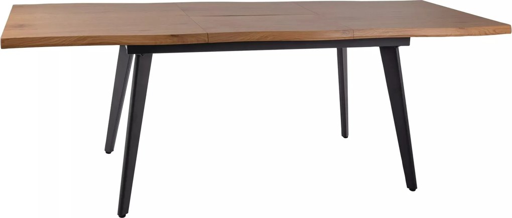 Tavolo Fresno Allungabile – Rovere / Nero Opaco 210cm