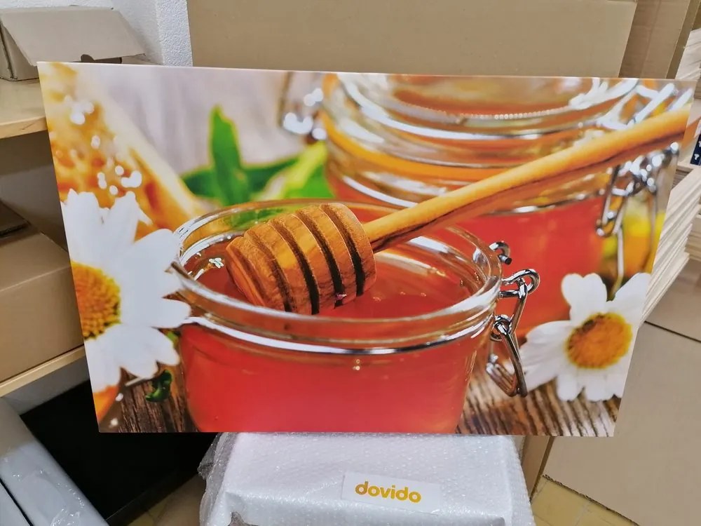 Quadro su tela – Tazza di miele