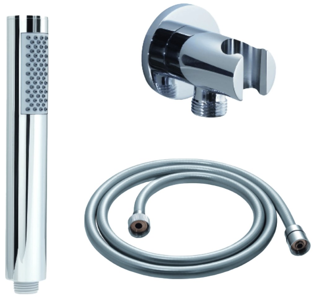 Set Doccia Completo Tondo Gedy "High Pro 08" Cromo Lucido