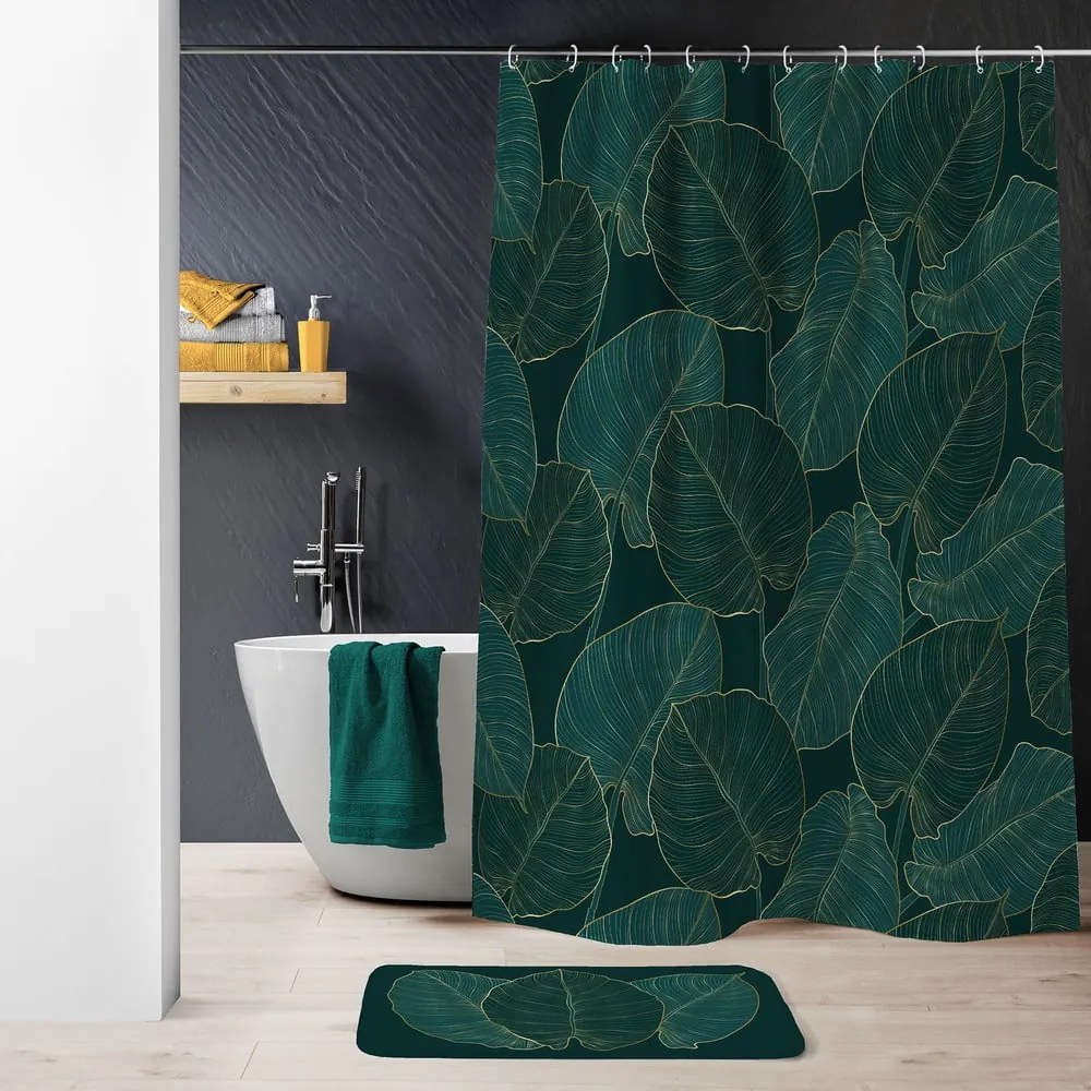 Tenda per doccia 180x200 cm Jade – douceur d'intérieur