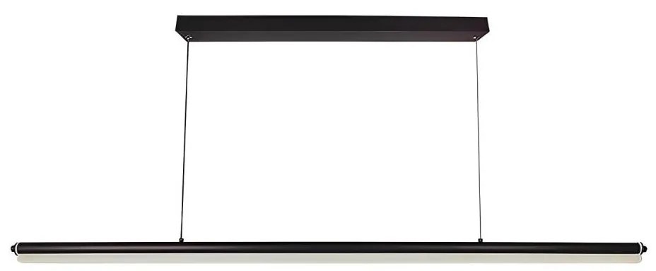 Lampadario LED a sospensione con filo LED/23W/230V 4000K 120 cm nero