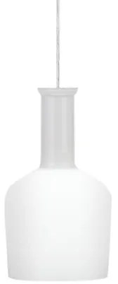 Eglo 62265 - Lampadario a sospensione con filo PASCOA 1xE27/60W/230V 15,6 cm bianco