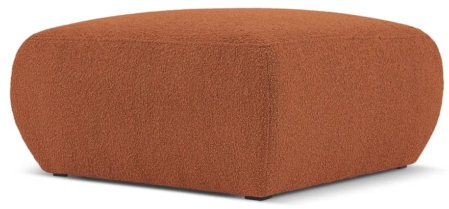 Sgabello marrone in tessuto bouclé Molino - Micadoni Home