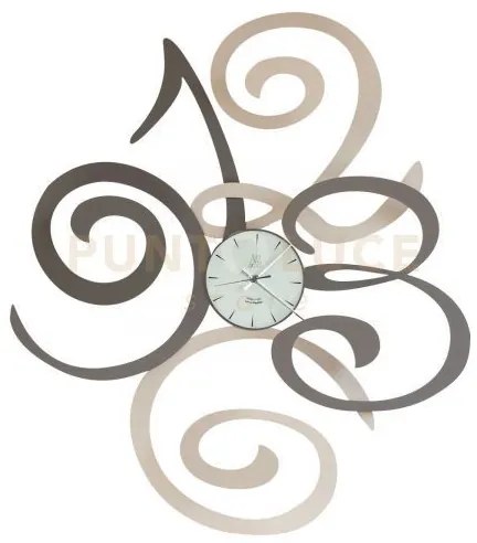 Orologio da parete moderno filomena fango e sabbia